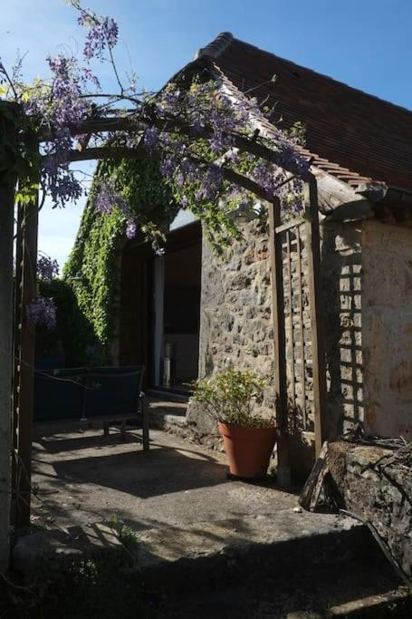 La Sagnarde, Maison En Pierre, Loubressac Eksteriør bilde