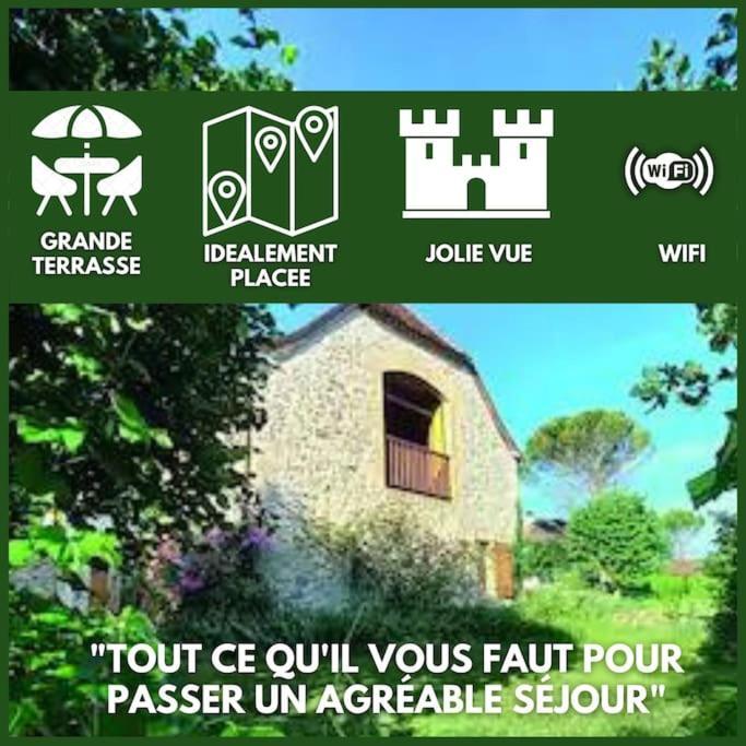 La Sagnarde, Maison En Pierre, Loubressac Eksteriør bilde